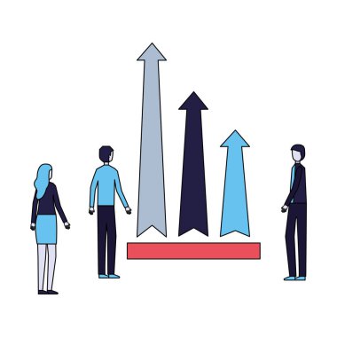 iş adamları büyüme okları