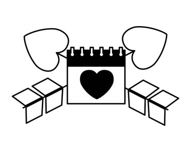 Sevgililer günü kartı