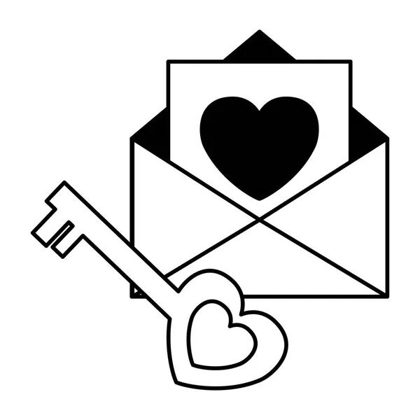 Tarjeta de San Valentín — Vector de stock