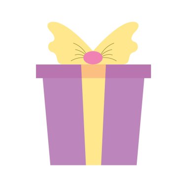 sarılmış hediye kutusu yay