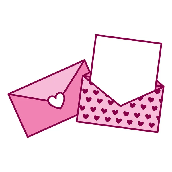 Carte Saint Valentin — Image vectorielle