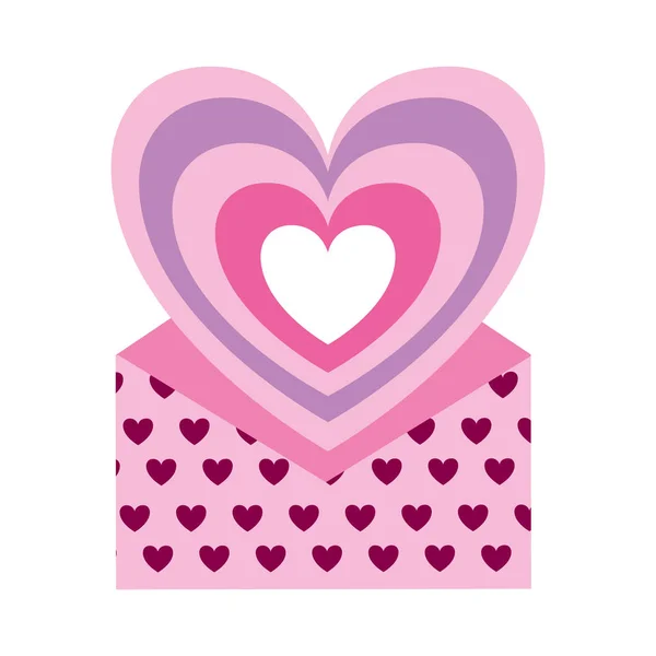 Tarjeta de San Valentín — Vector de stock