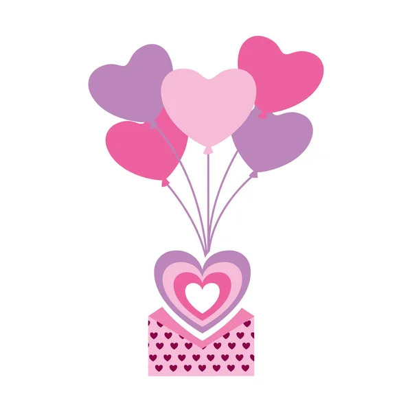 Tarjeta de San Valentín — Vector de stock