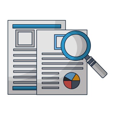 iş office belge raporu ve Büyüteç Camı