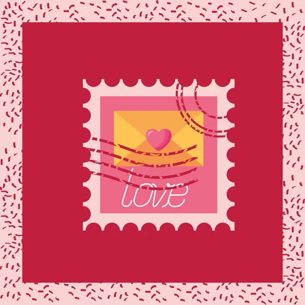 Valentine dag kaart — Stockvector