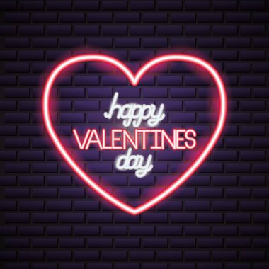 Sevgililer günü neon