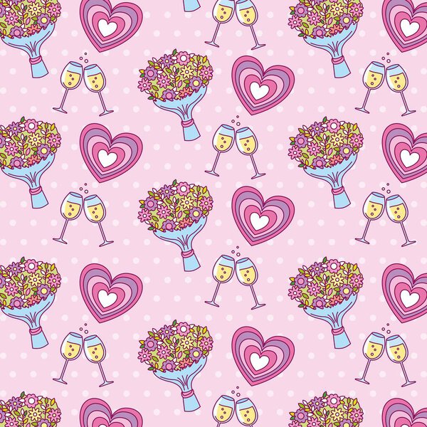 Открытка на день Святого Валентина
