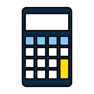 hesap makinesi matematik izole simgesi