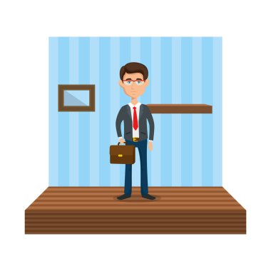 içinde belgili tanımlık ev zarif işadamı