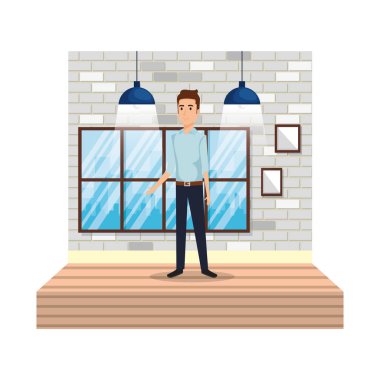 içinde belgili tanımlık ev zarif işadamı