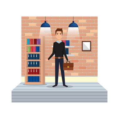 içinde belgili tanımlık ev zarif işadamı