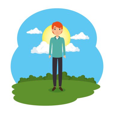 Kamptaki zarif işadamı