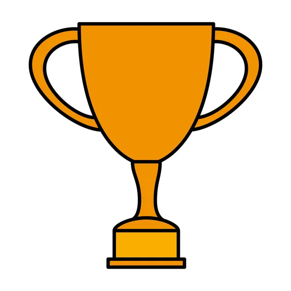Ícone de prêmio copo troféu —  Vetores de Stock