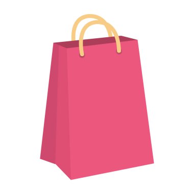 alışveriş çantası izole simgesi