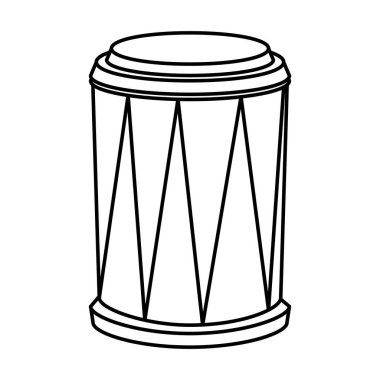 Karnaval bongo enstrüman simgesi