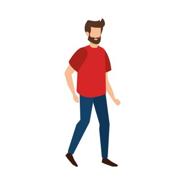 Sakallı genç adam Avatar karakteri