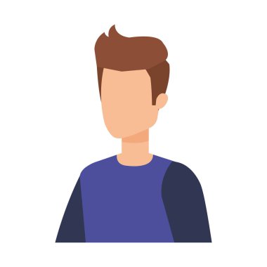 genç adam avatar karakter