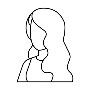 güzel ve genç kadın karakter