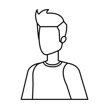 genç adam avatar karakter