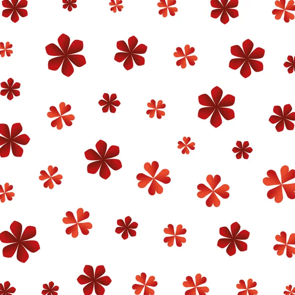 Beau fond motif fleurs — Image vectorielle