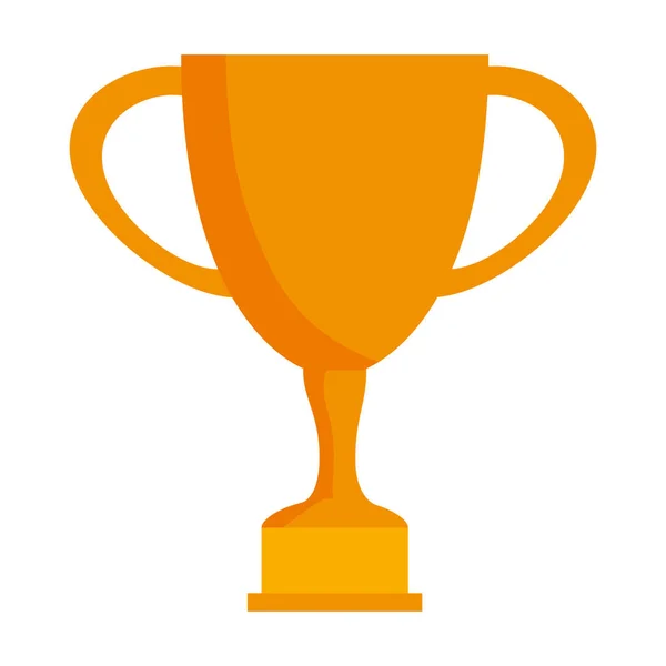 Trofee cup award pictogram — Stockvector