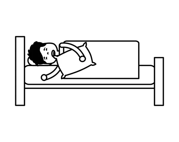 La gente despierta — Vector de stock