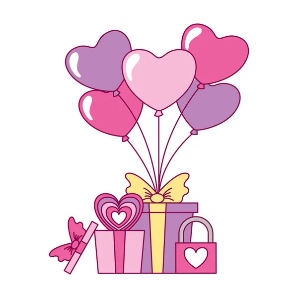 Feliz día de San Valentín — Vector de stock