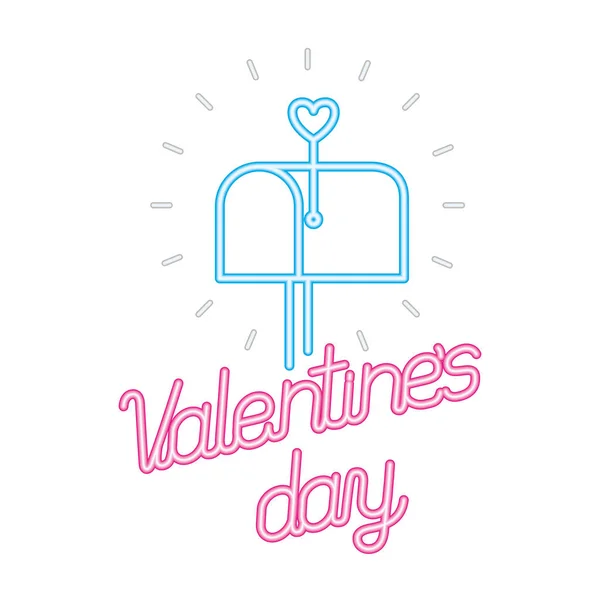 Feliz día de San Valentín — Vector de stock