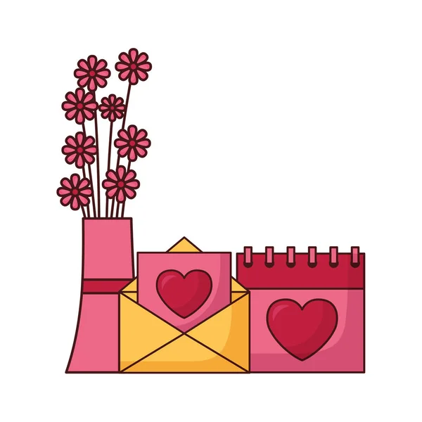 Gelukkige Valentijnsdag — Stockvector