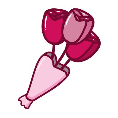 güzel bir buket çiçek