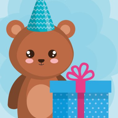 sevimli ayı teddy ile hediye