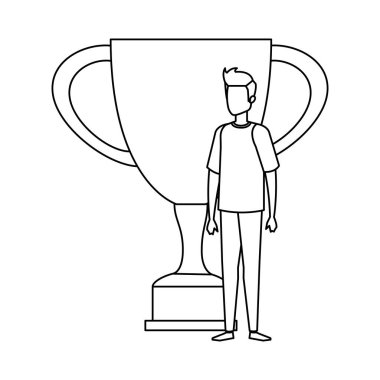 Trophy Kupası Ödülü işadamı ile