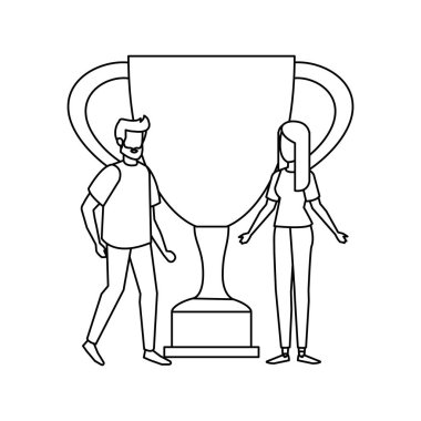 Trophy Kupası Ödülü çift