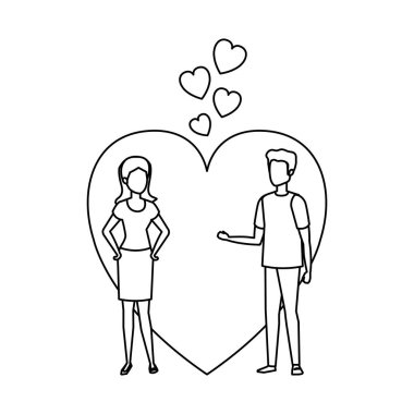 kalpleri yüzen ile aşık çift