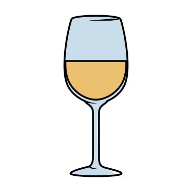 şarap fincan izole simgesi