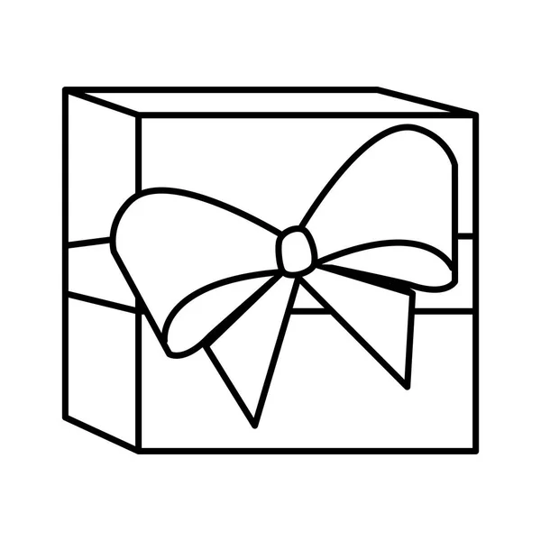 Geschenk-Box Geschenk-Symbol — Stockvektor