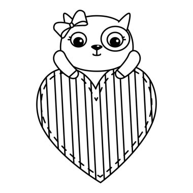 hediye kutusu ile şirin kedi mevcut