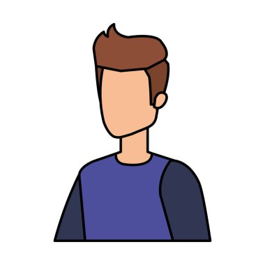 genç adam avatar karakter