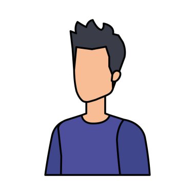 genç adam avatar karakter