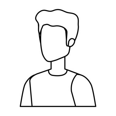 genç adam avatar karakter