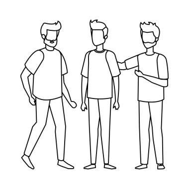 erkek avatarlar karakter grubu