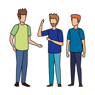 erkek avatarlar karakter grubu