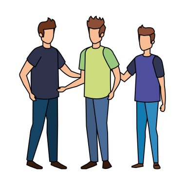 erkek avatarlar karakter grubu