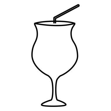 Saman ile kokteyl Kupası