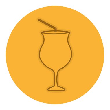 Saman ile kokteyl Kupası