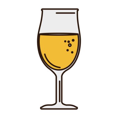 şarap fincan izole simgesi
