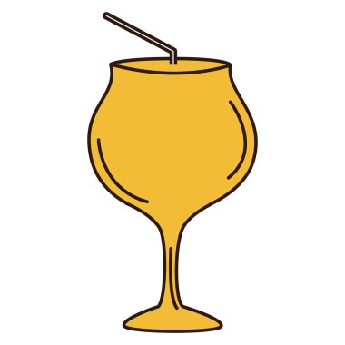 Saman ile kokteyl Kupası