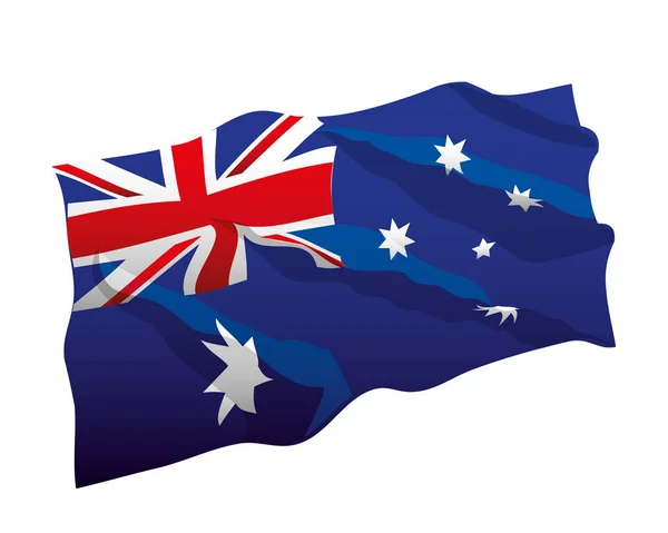 Happy Ημέρα της Αυστραλίας — Διανυσματικό Αρχείο
