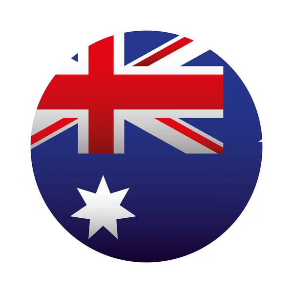 Feliz día australia — Vector de stock