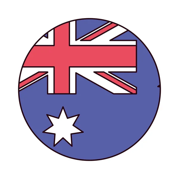 Happy Ημέρα της Αυστραλίας — Διανυσματικό Αρχείο